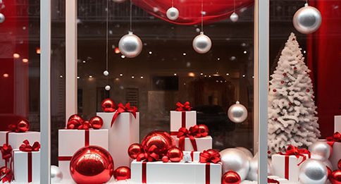 4 dicas para Montar Vitrines de Natal incríveis  ✨